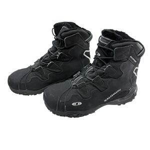 Salomon Snow Boots Men Size 9.5 Snowtrip TS WP Thinsulate Insulated Waterproof